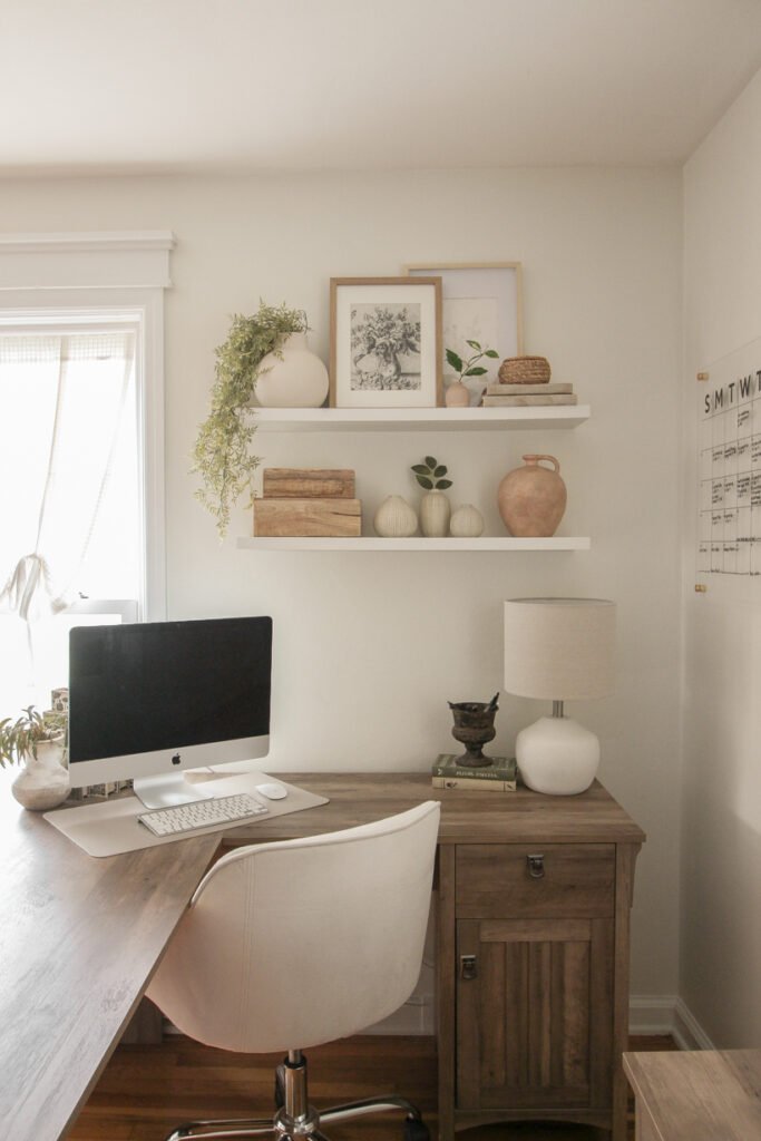 How to Design a Home Office at Home: A Complete Guide to Comfort, Productivity & Style A Cozy Little Office Corner 8 683x1024