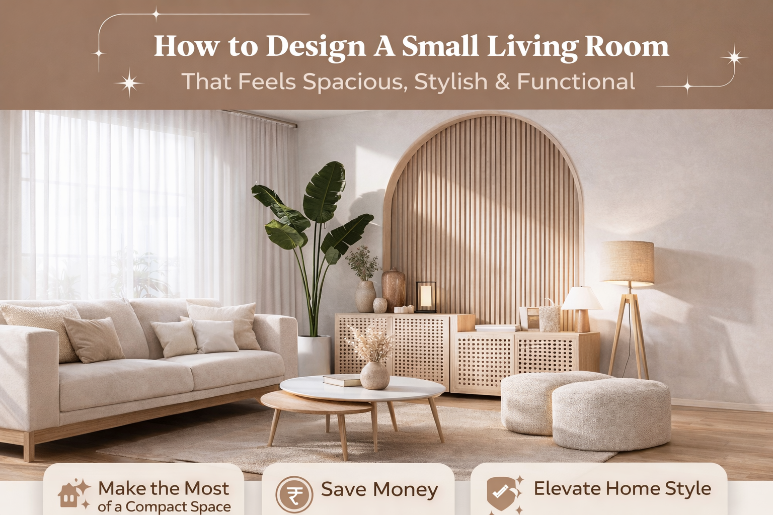 How to Design a Small Living Room That Feels Spacious, Stylish & Functional ChatGPT Image Jan 13 2026 09 13 33 AM