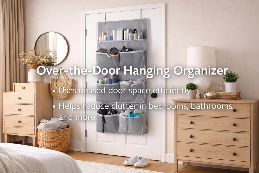 5 Best Amazon Home Organization Products That Save Space over the door hanging organizers