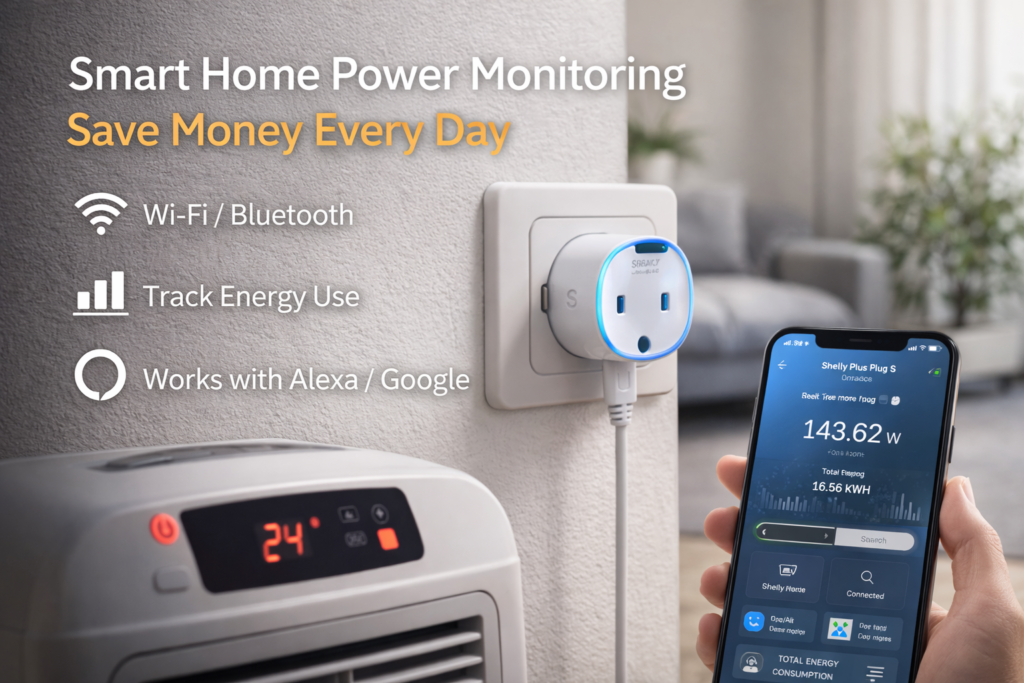 shelly plus plug s (smart plug with energy metering)