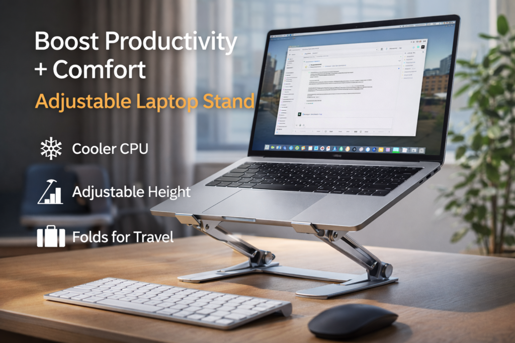 ugreen adjustable aluminum laptop stand