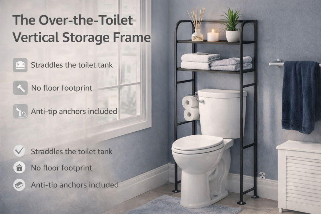 Vertical Victory: 4 Genius Ways to Use Your Bathroom Walls wall mounted hair tool station (heat safe)