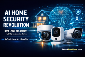 AI home security cameras with local AI processing and smart home monitoring technology for privacy-focused surveillance in 2026
