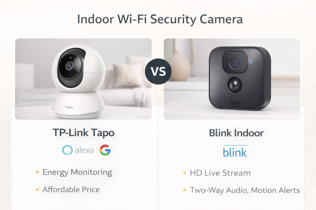 indoor smart security camera