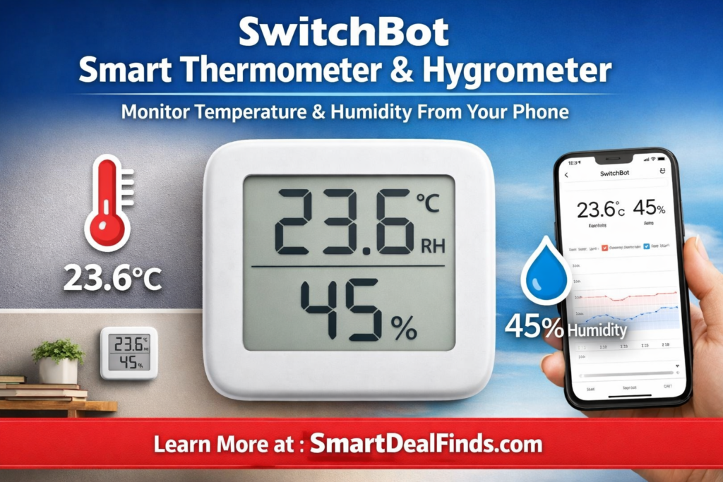 switchbot smart thermometer & hygrometer