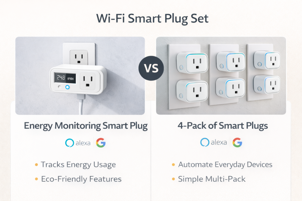 wi fi smart plug set