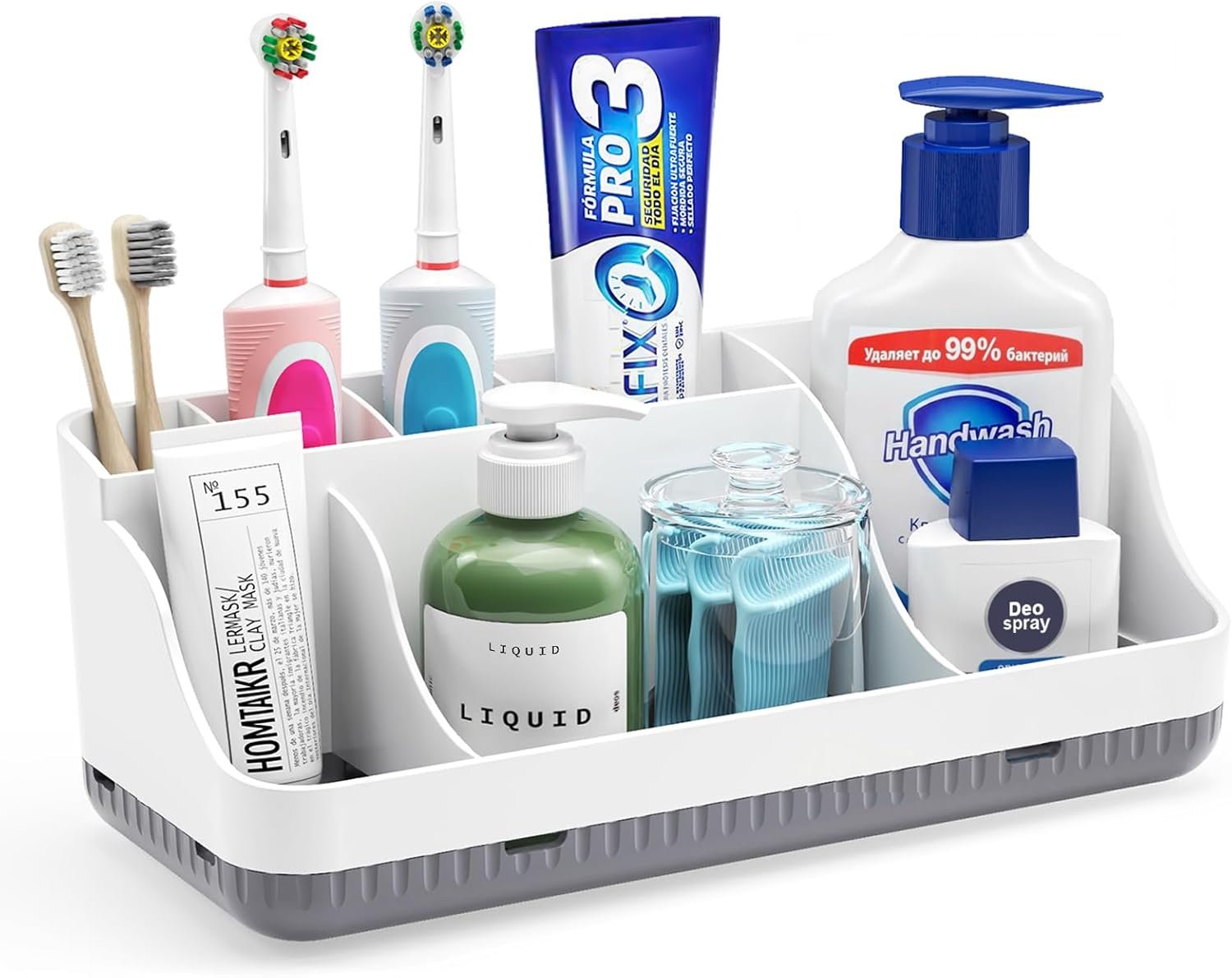 Detachable Toothbrush & Toothpaste Holder